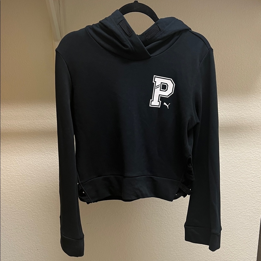 Puma Black Pullover with Iconic P Logo